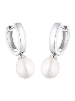 amor Damen Creolen in silber