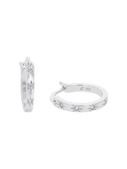 amor Damen Creolen in silber