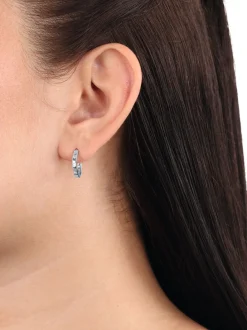 amor Damen Creolen in silber
