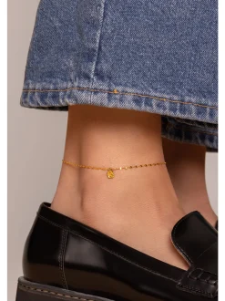 amor Damen Fußkette in gold