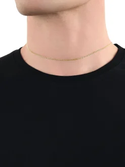 amor Damen, Herren Unisex Collier in gold