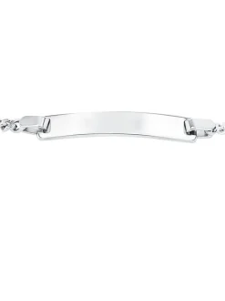 amor Damen Identarmband in silber