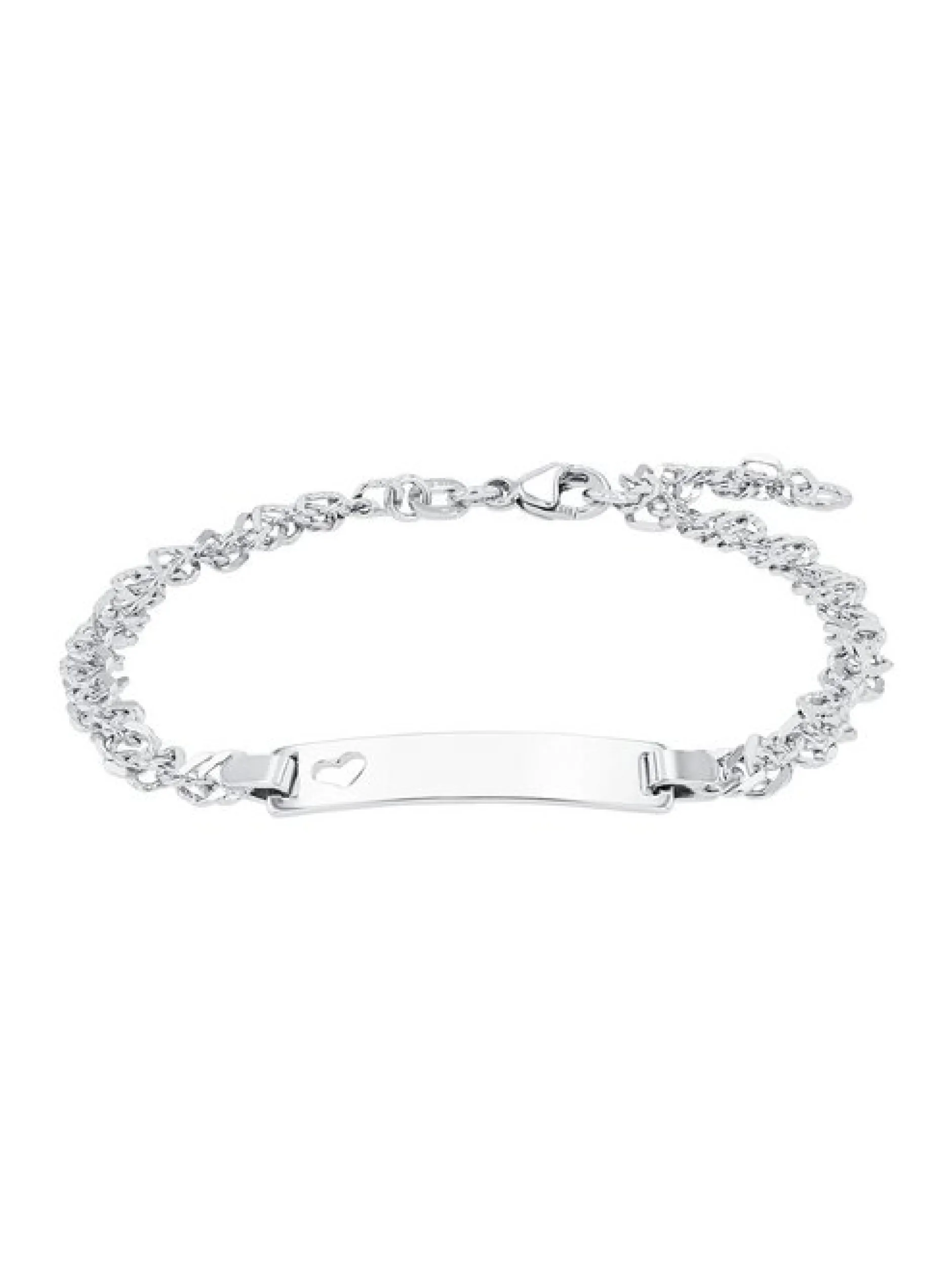 amor Damen Identarmband in silber