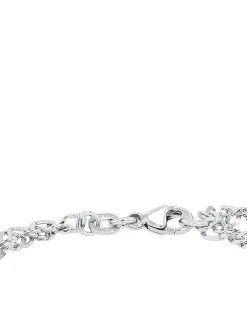 amor Damen Identarmband in silber