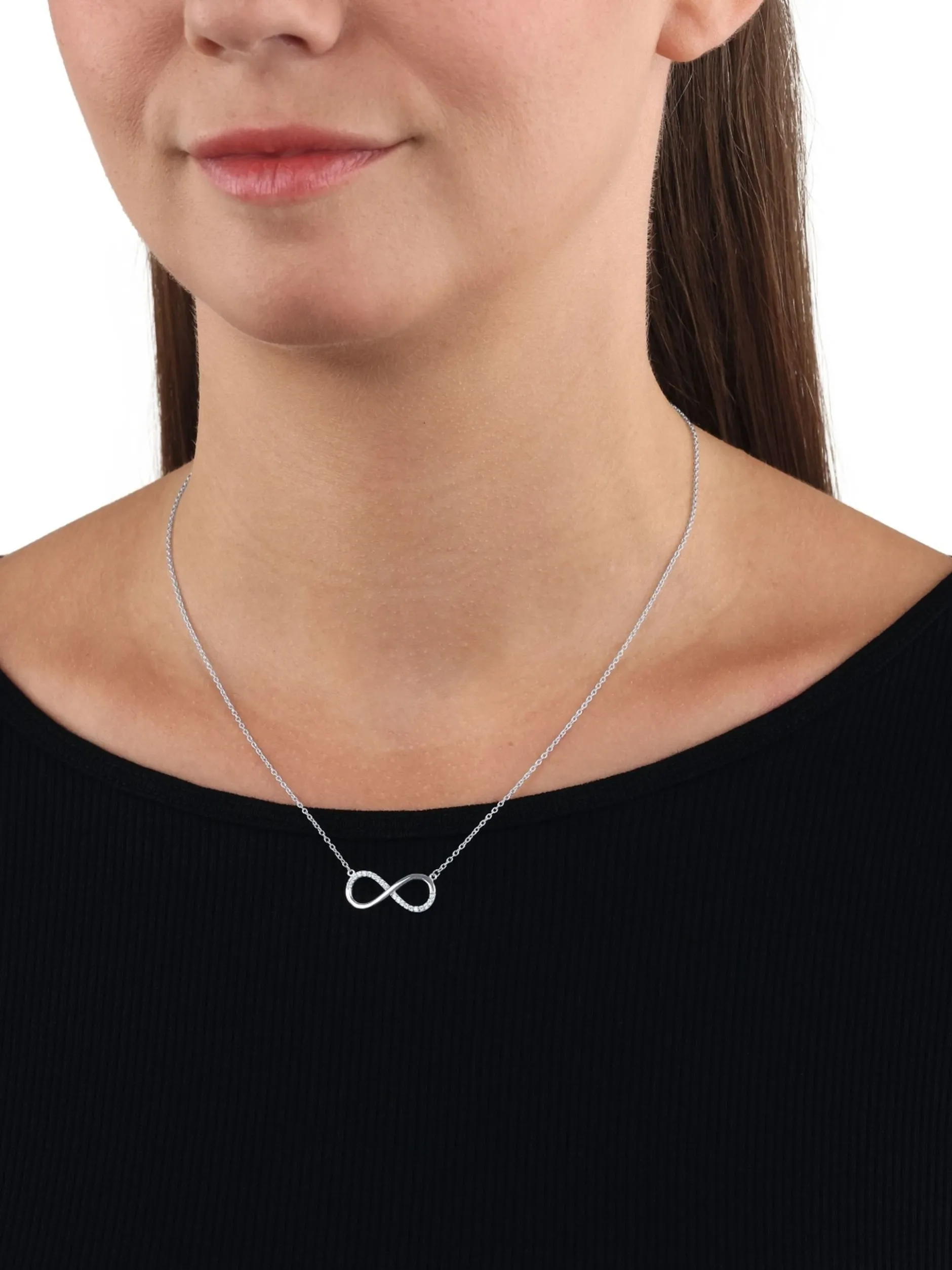 amor Damen Kette mit Anhänger in silber