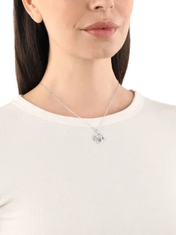 amor Damen Kette mit Anhänger in blau