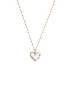 amor Damen Kette mit Anhänger in roségold