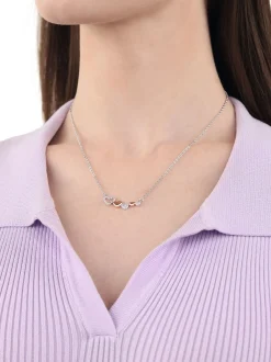 amor Damen Kette mit Anhänger in mehrfarbig