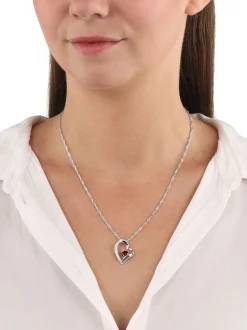 amor Damen Kette mit Anhänger in silber