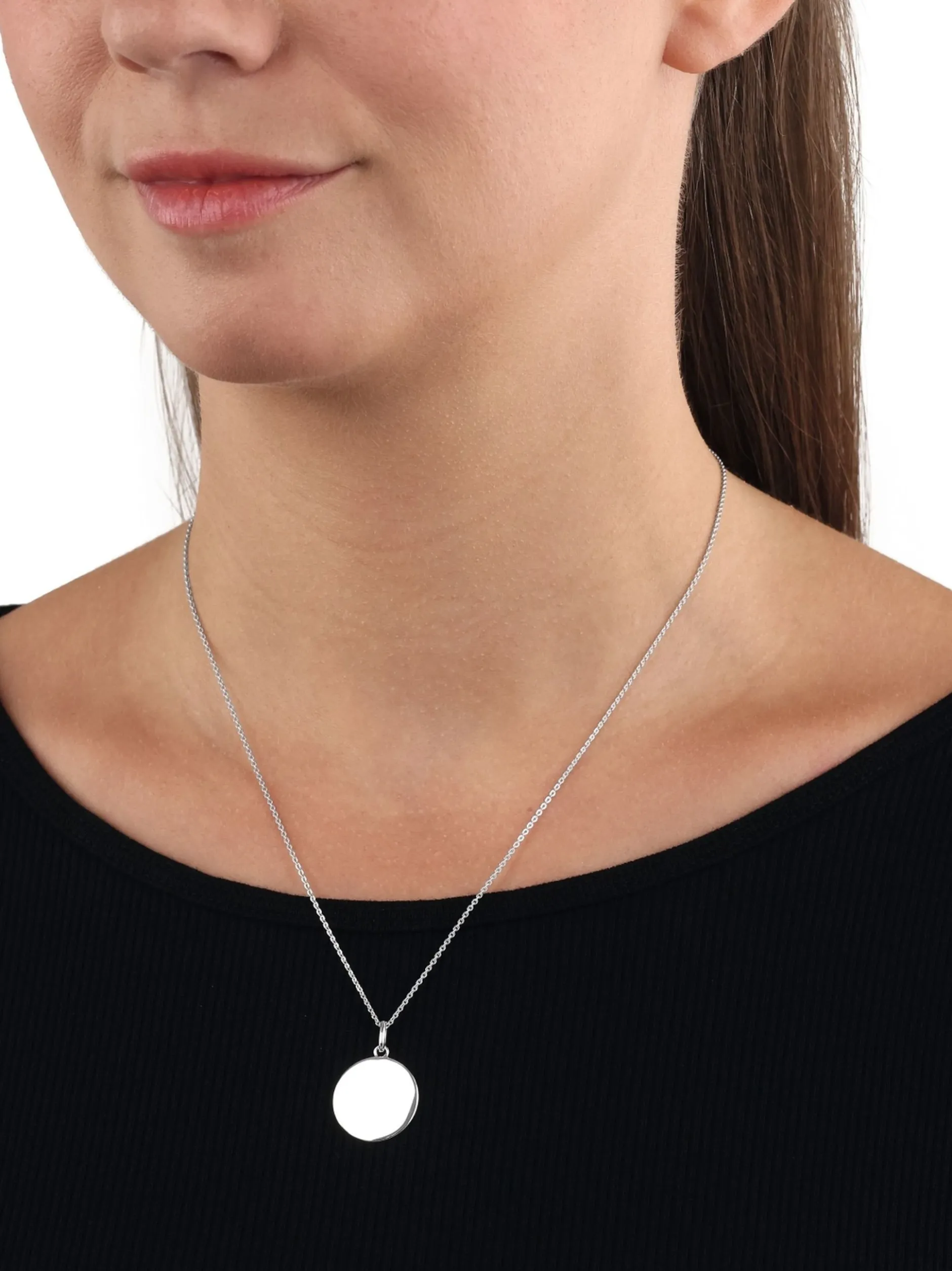 amor Damen Kette mit Anhänger in silber