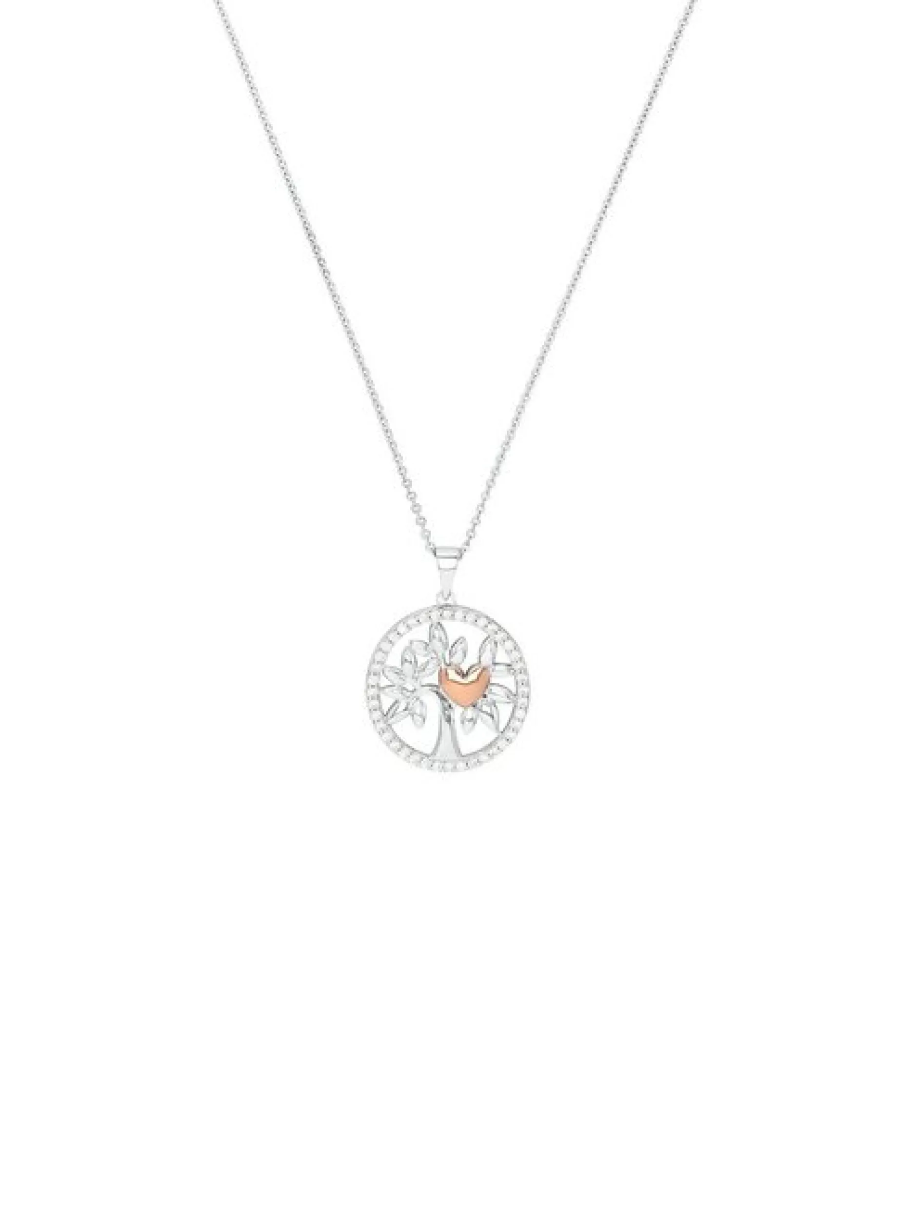 amor Damen Kette mit Anhänger in silber