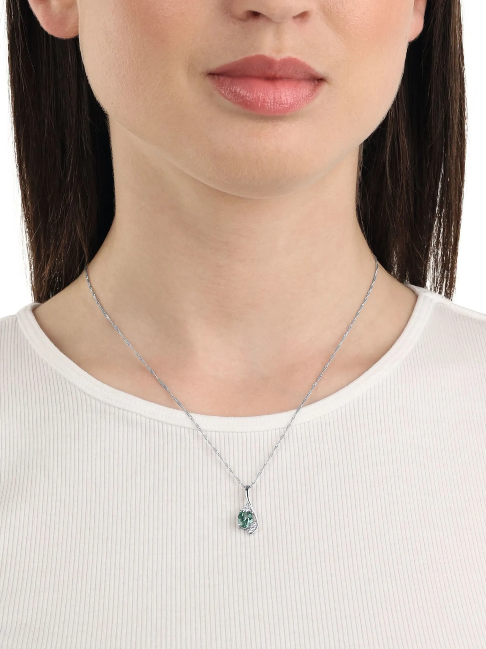 amor Damen Kette mit Anhänger in silber