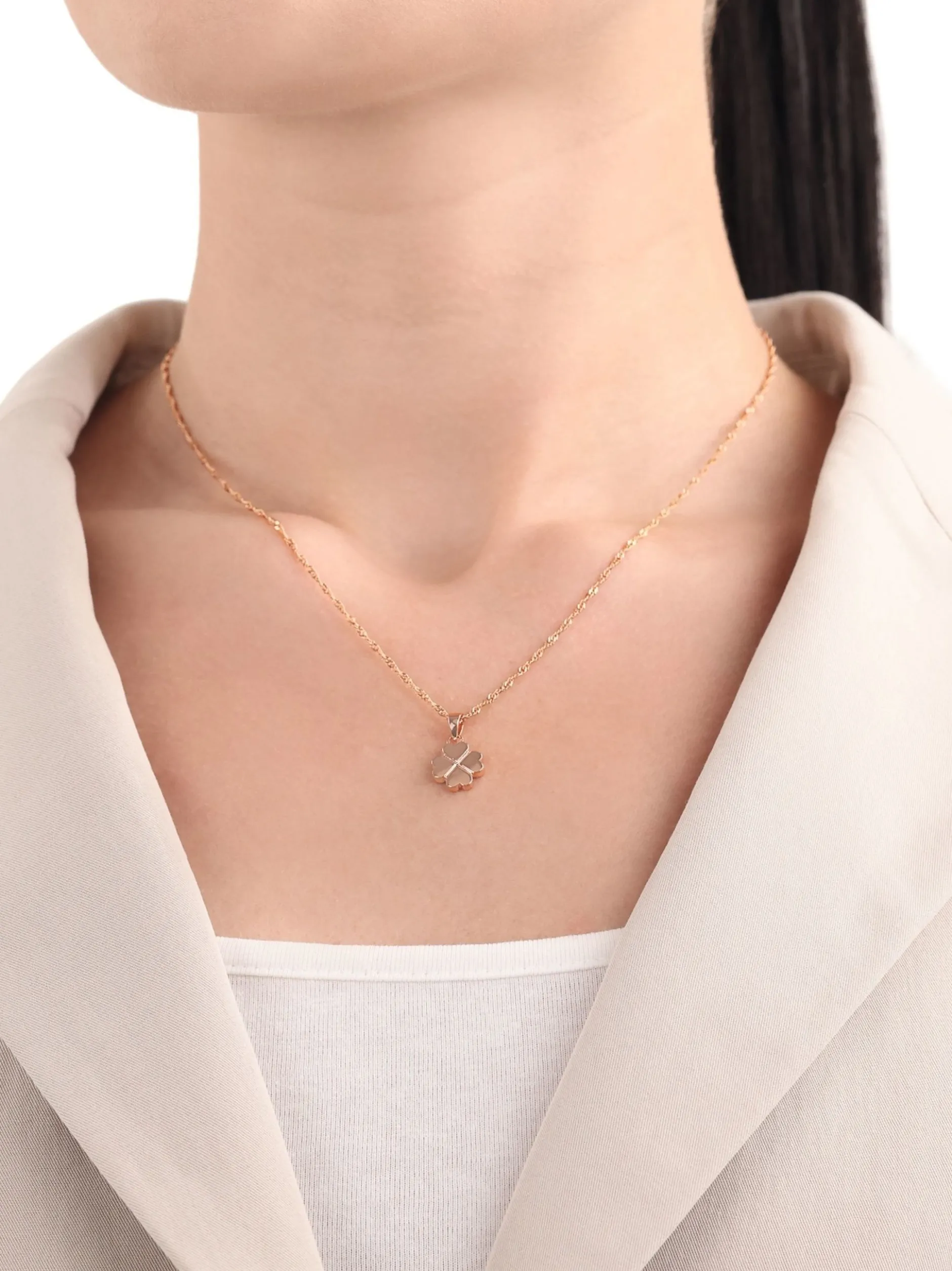 amor Damen Motivanhänger in roségold