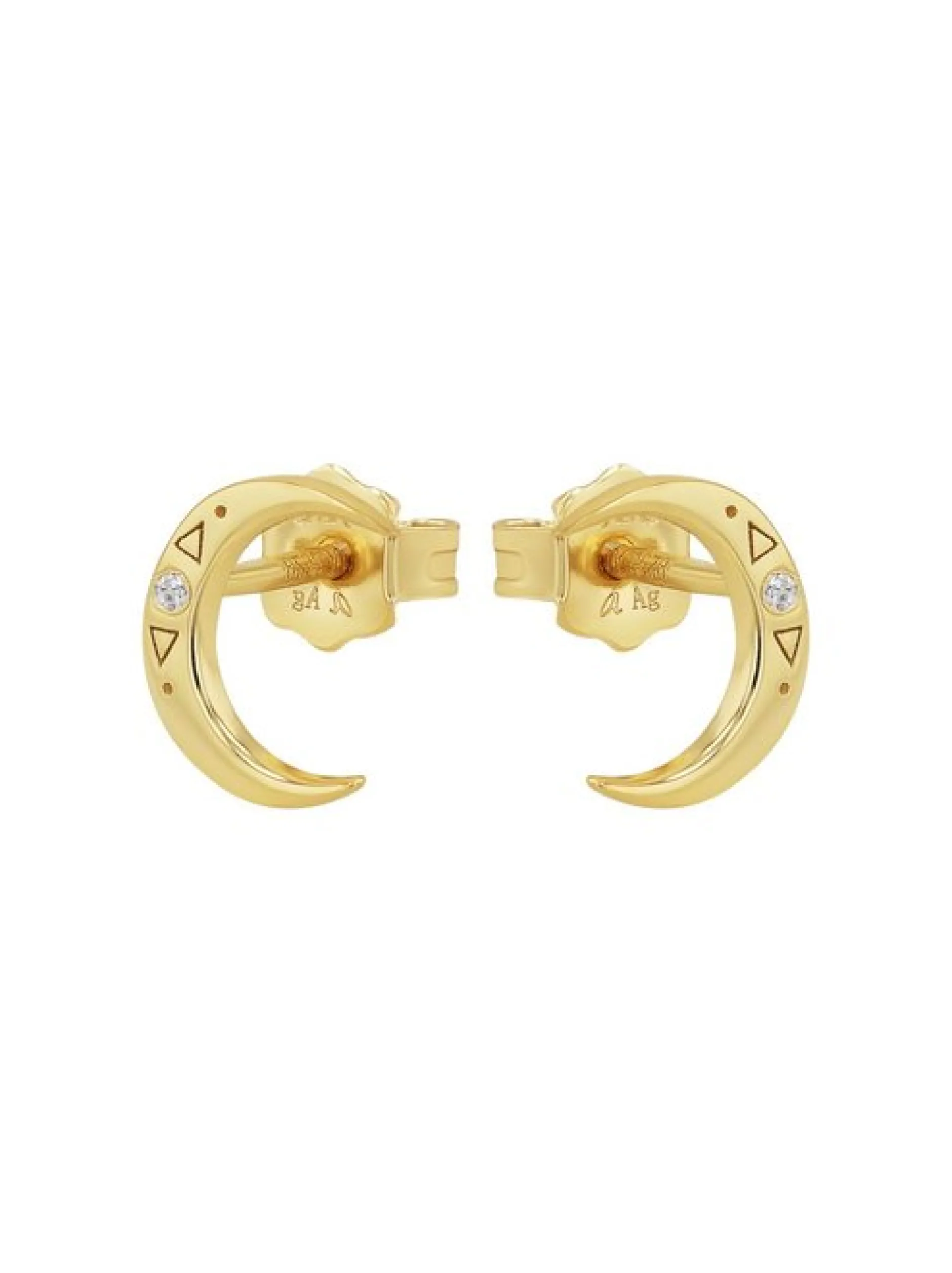 amor Damen Ohrstecker in gold