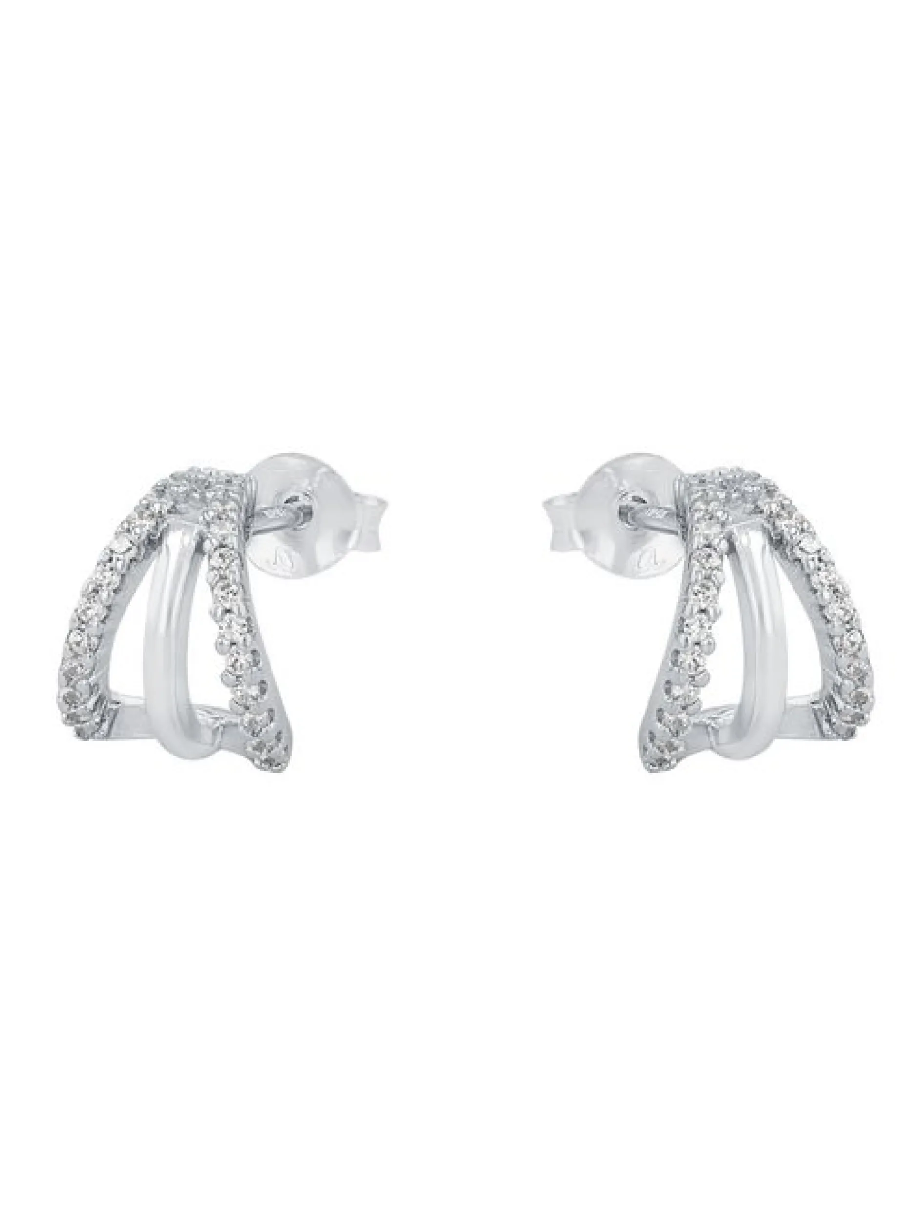 amor Damen Ohrstecker in silber
