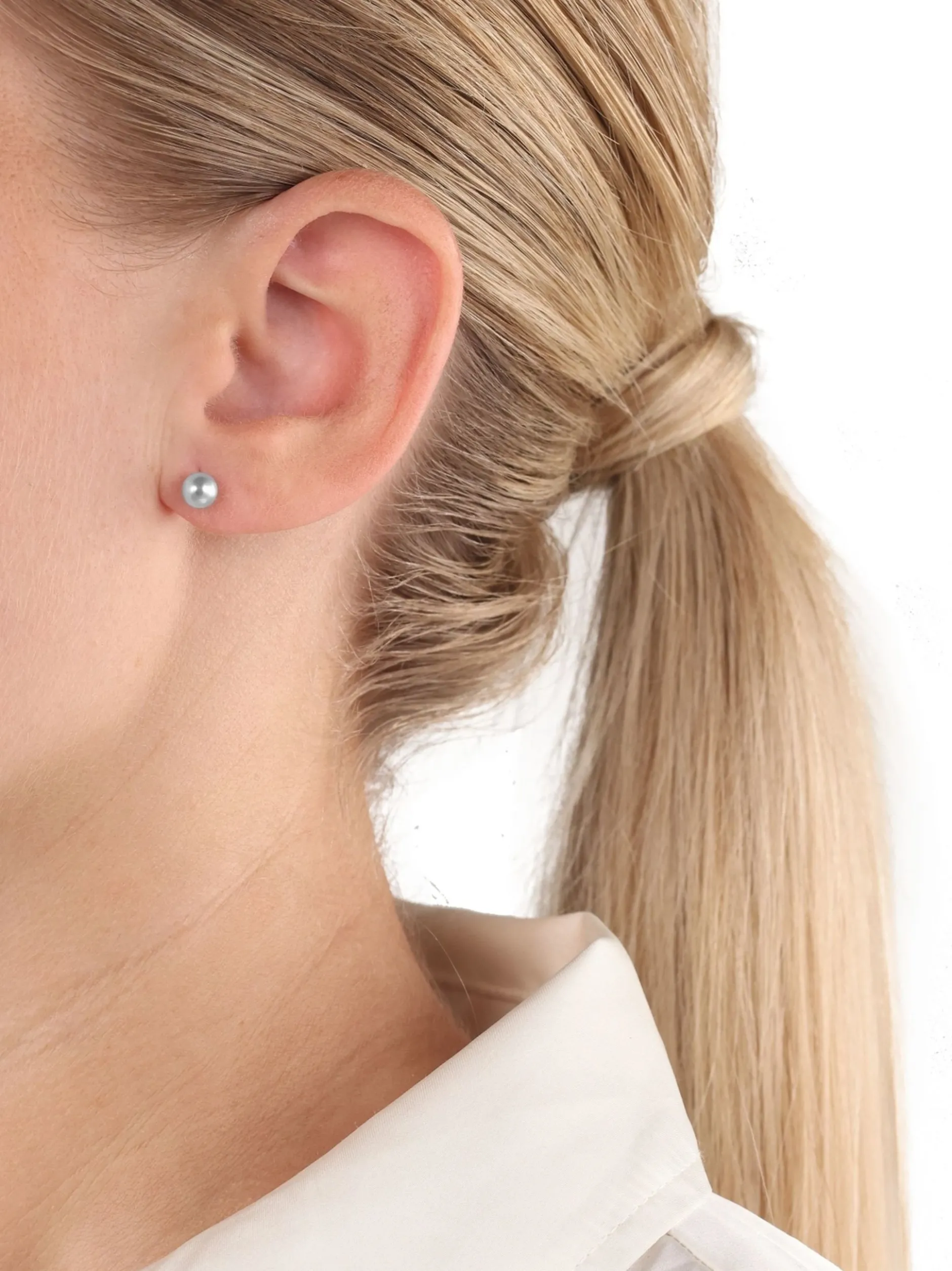 amor Damen Ohrstecker in silber
