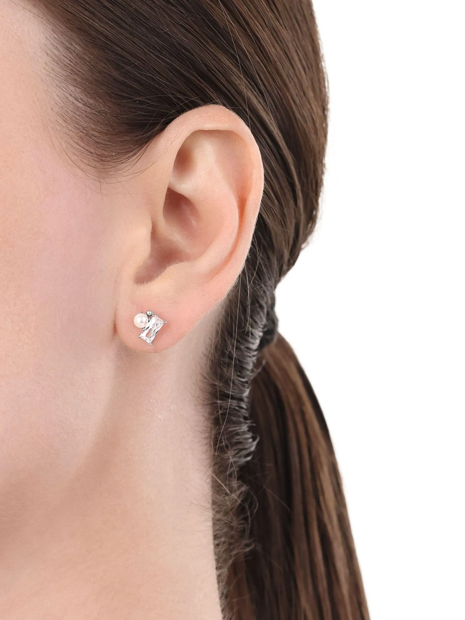 amor Damen Ohrstecker in silber