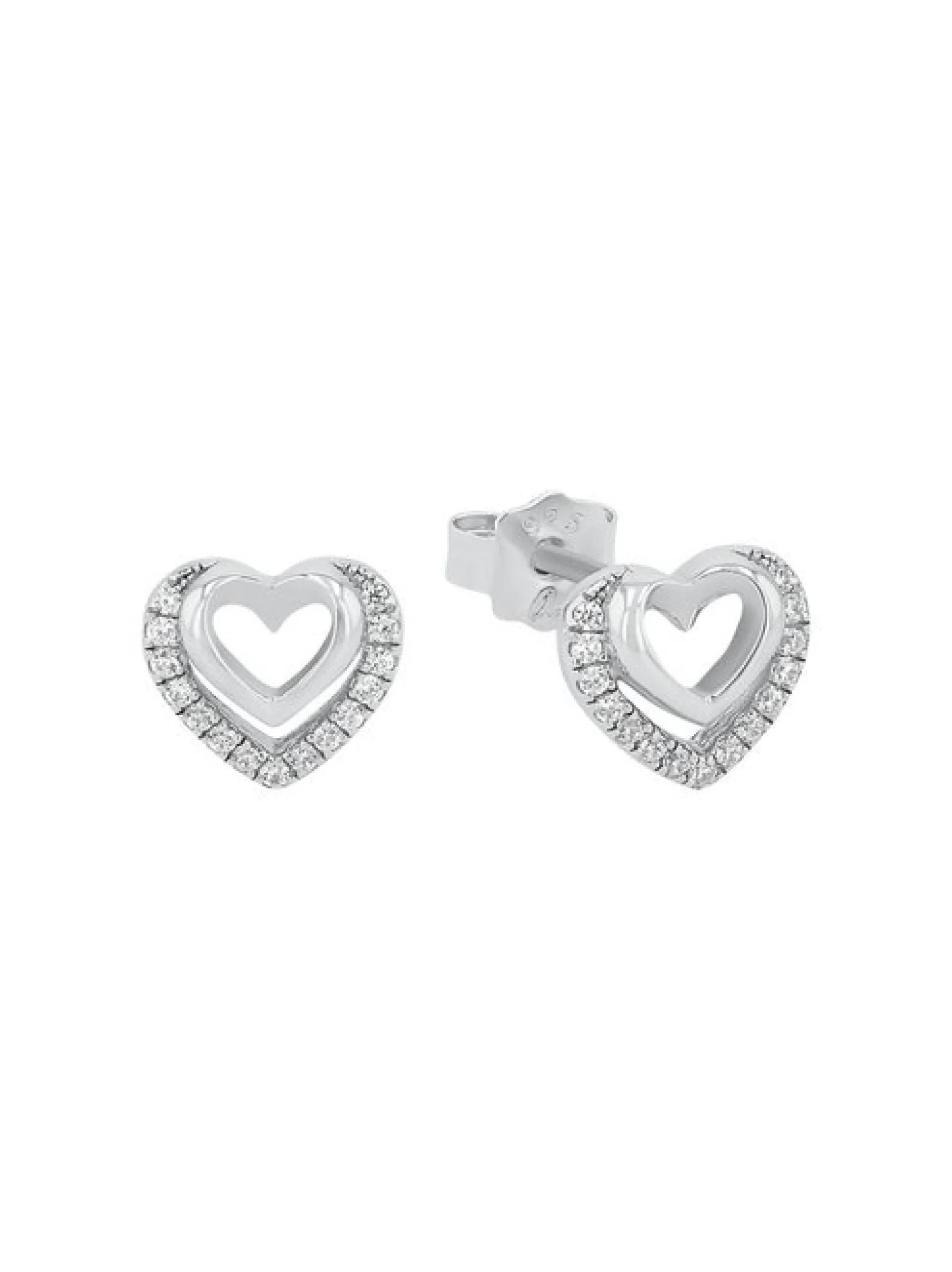 amor Damen Ohrstecker in silber