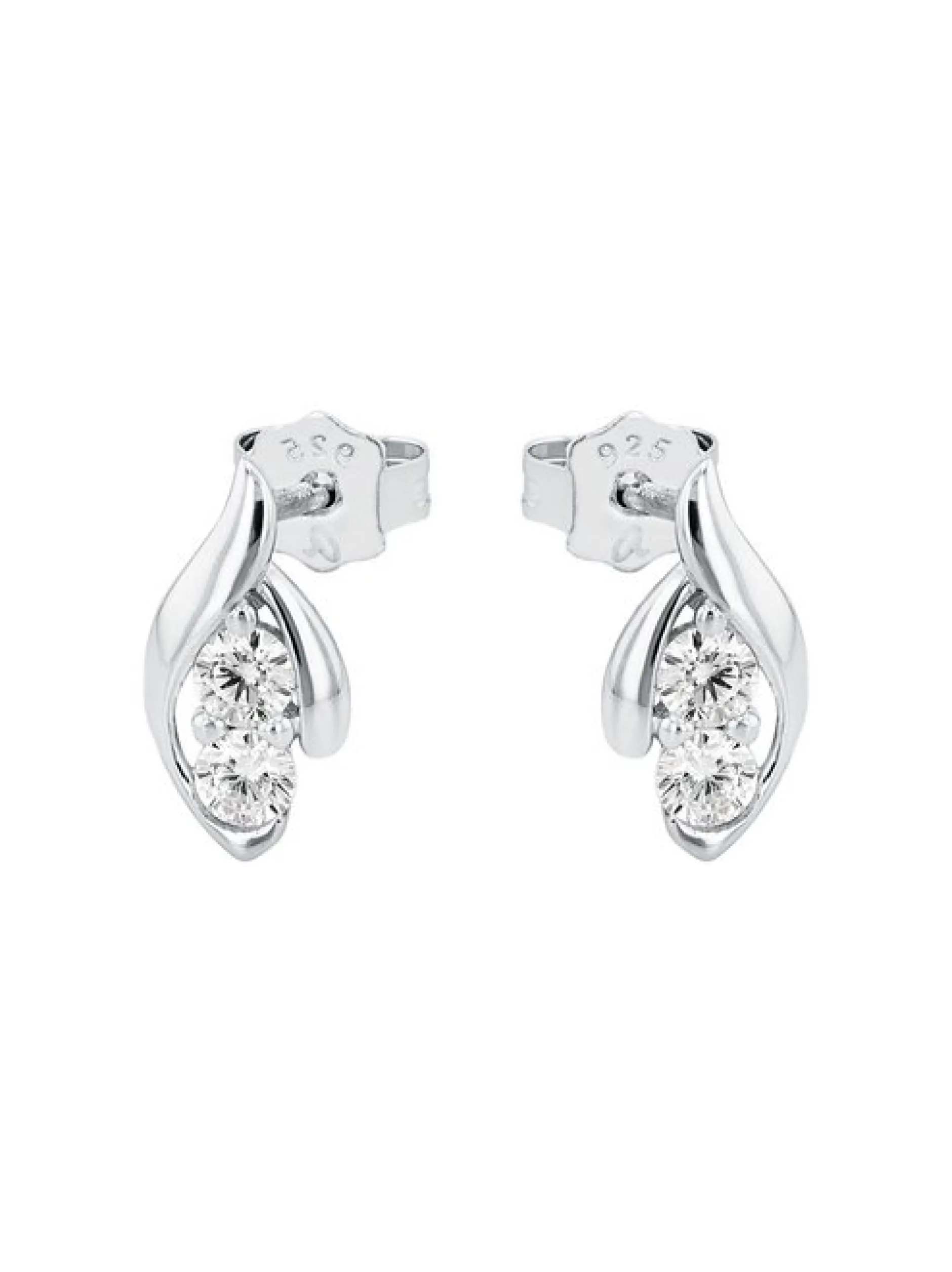 amor Damen Ohrstecker in silber