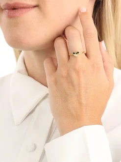amor Damen Ring in schwarz