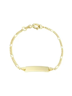 amor Mädchen Identarmband in gold