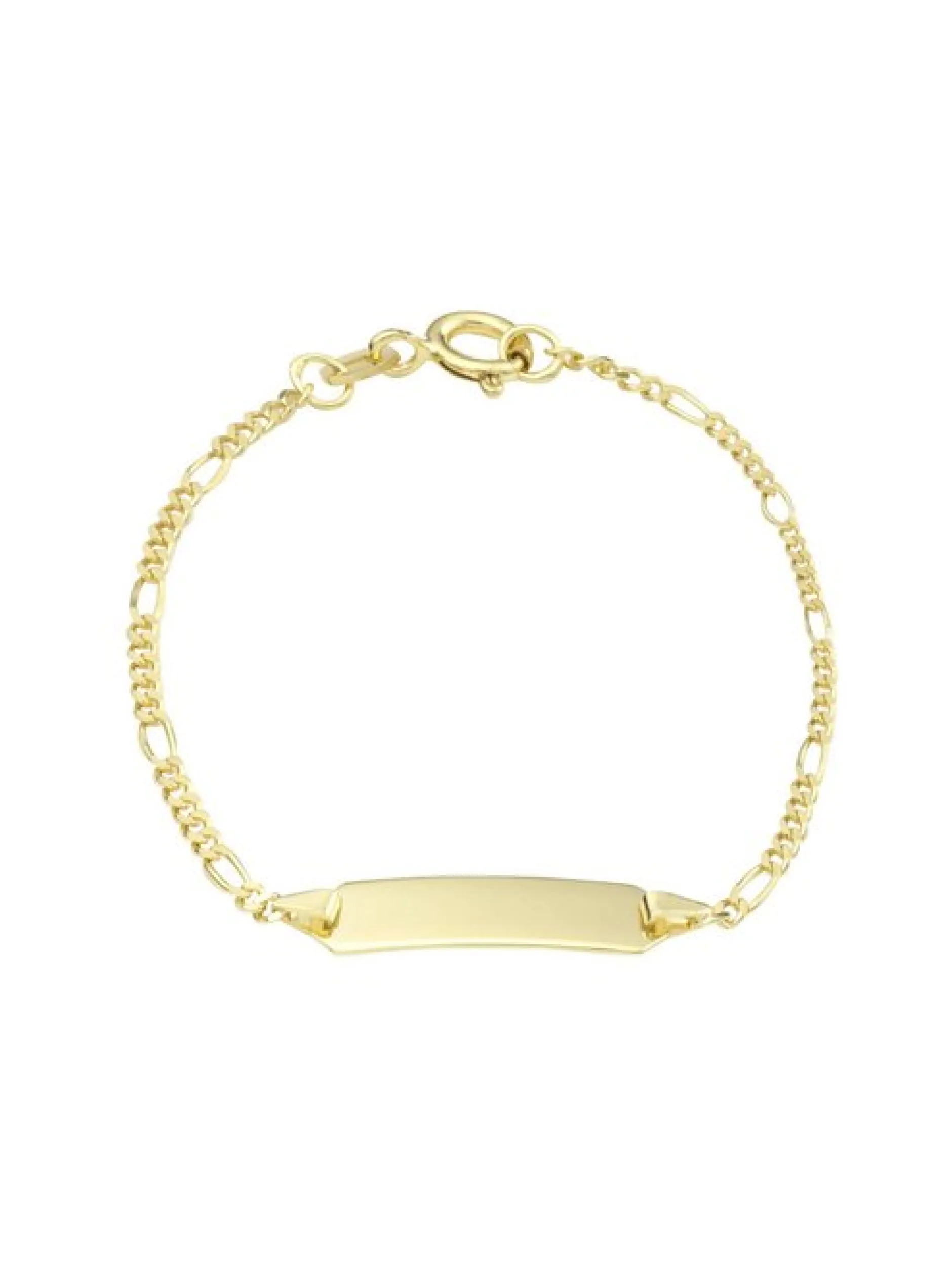 amor Mädchen Identarmband in gold