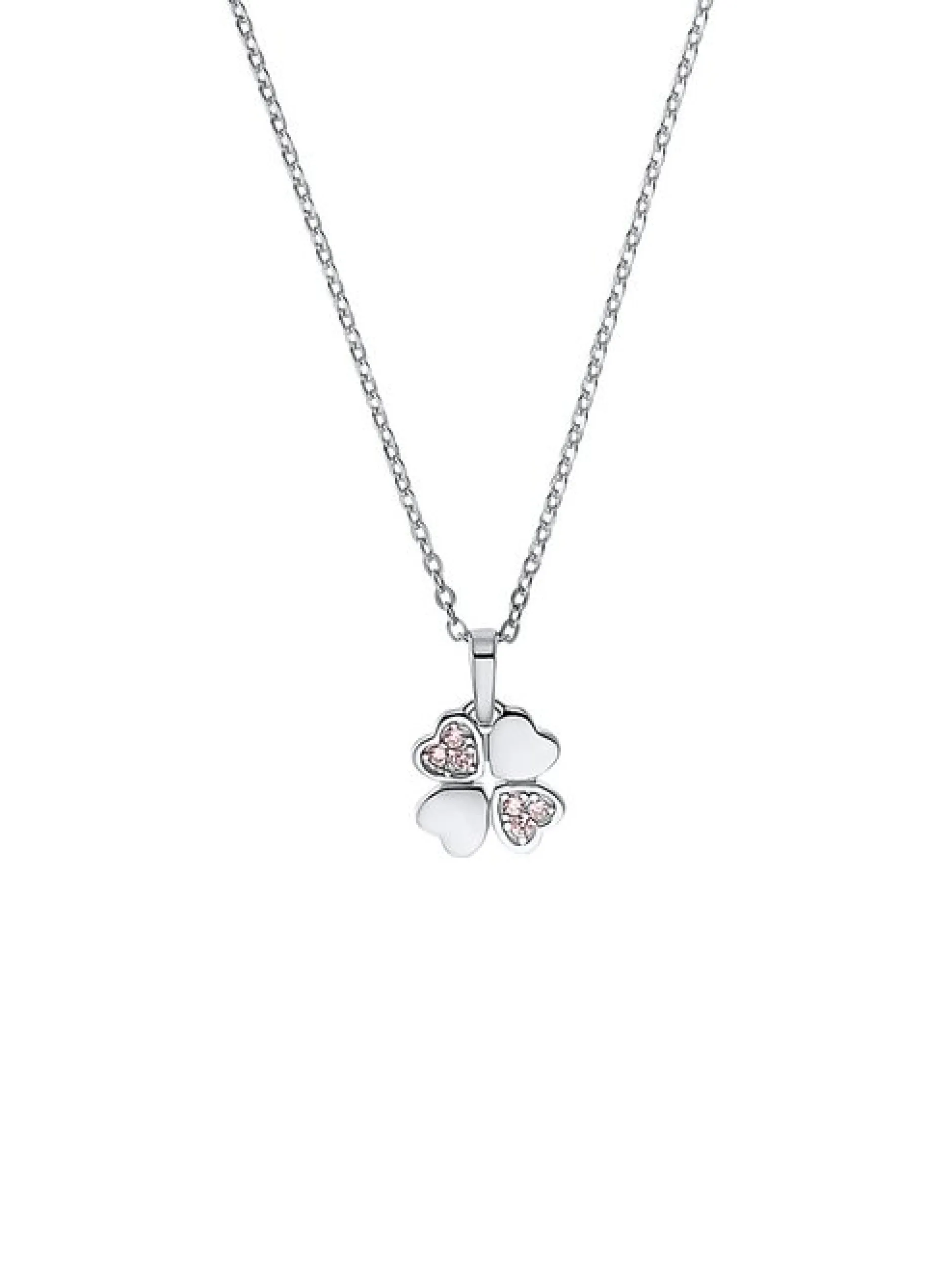 amor Mädchen Kette mit Anhänger in rosa
