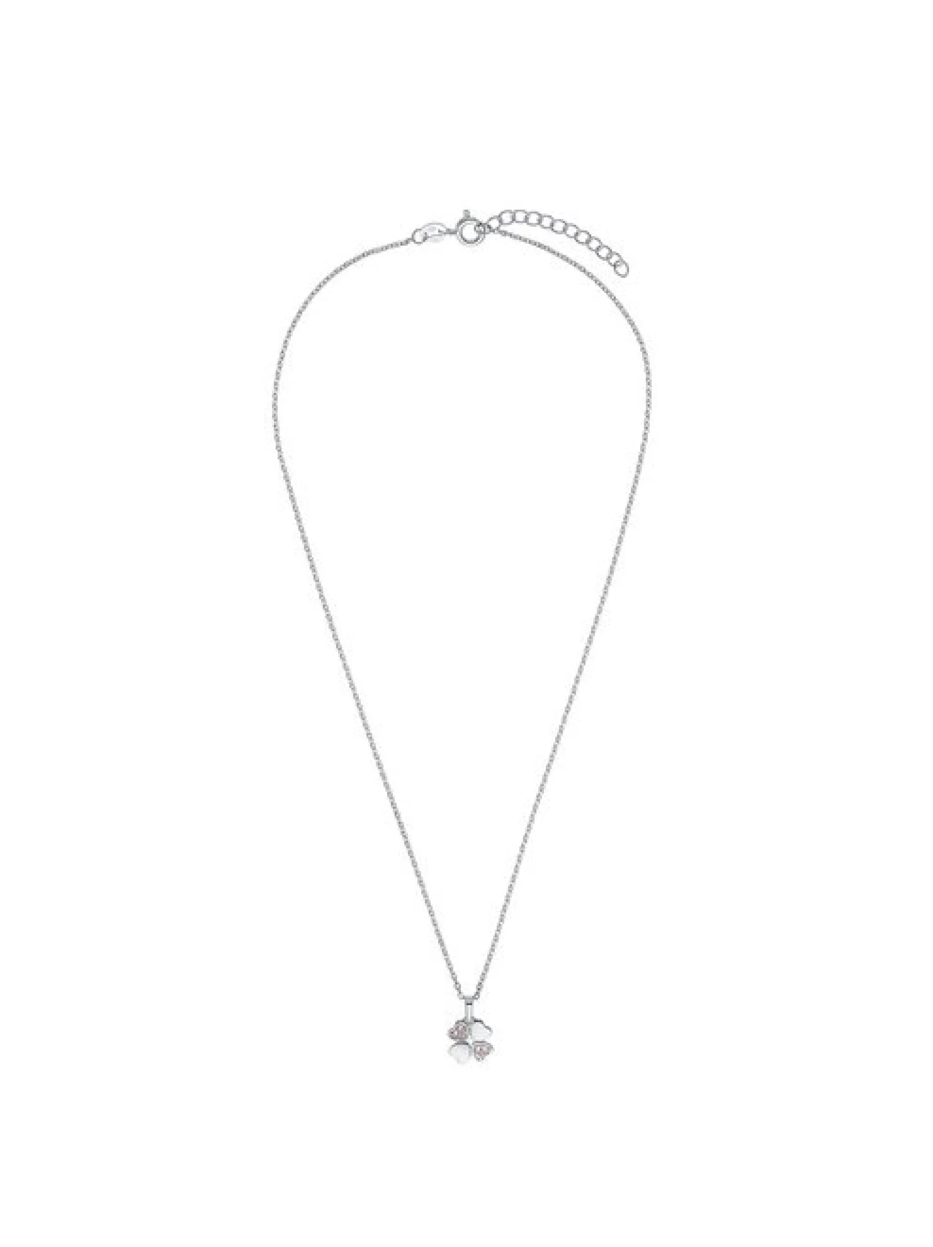 amor Mädchen Kette mit Anhänger in rosa