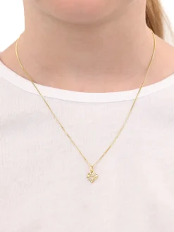 amor Mädchen Motivanhänger in gold