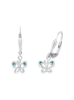 amor Mädchen Ohrhänger in silber