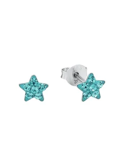 amor Mädchen Ohrstecker in silber