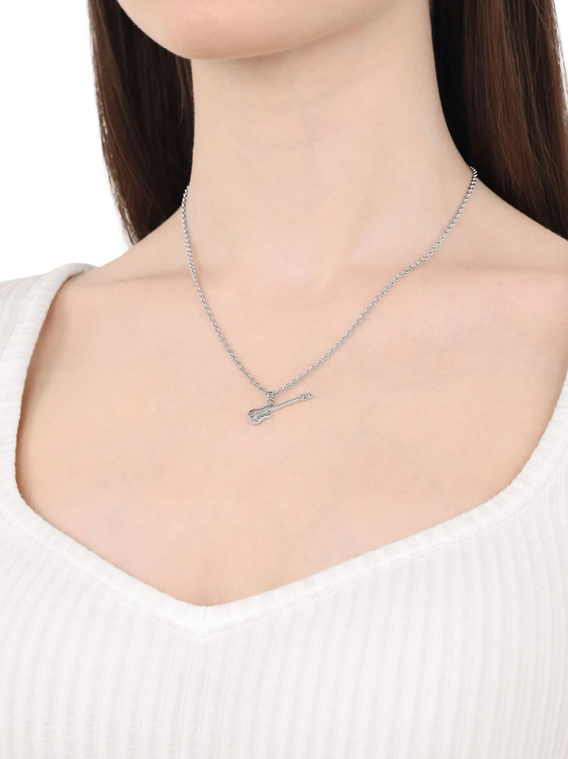 amor Unisex Kette mit Anhänger in silber