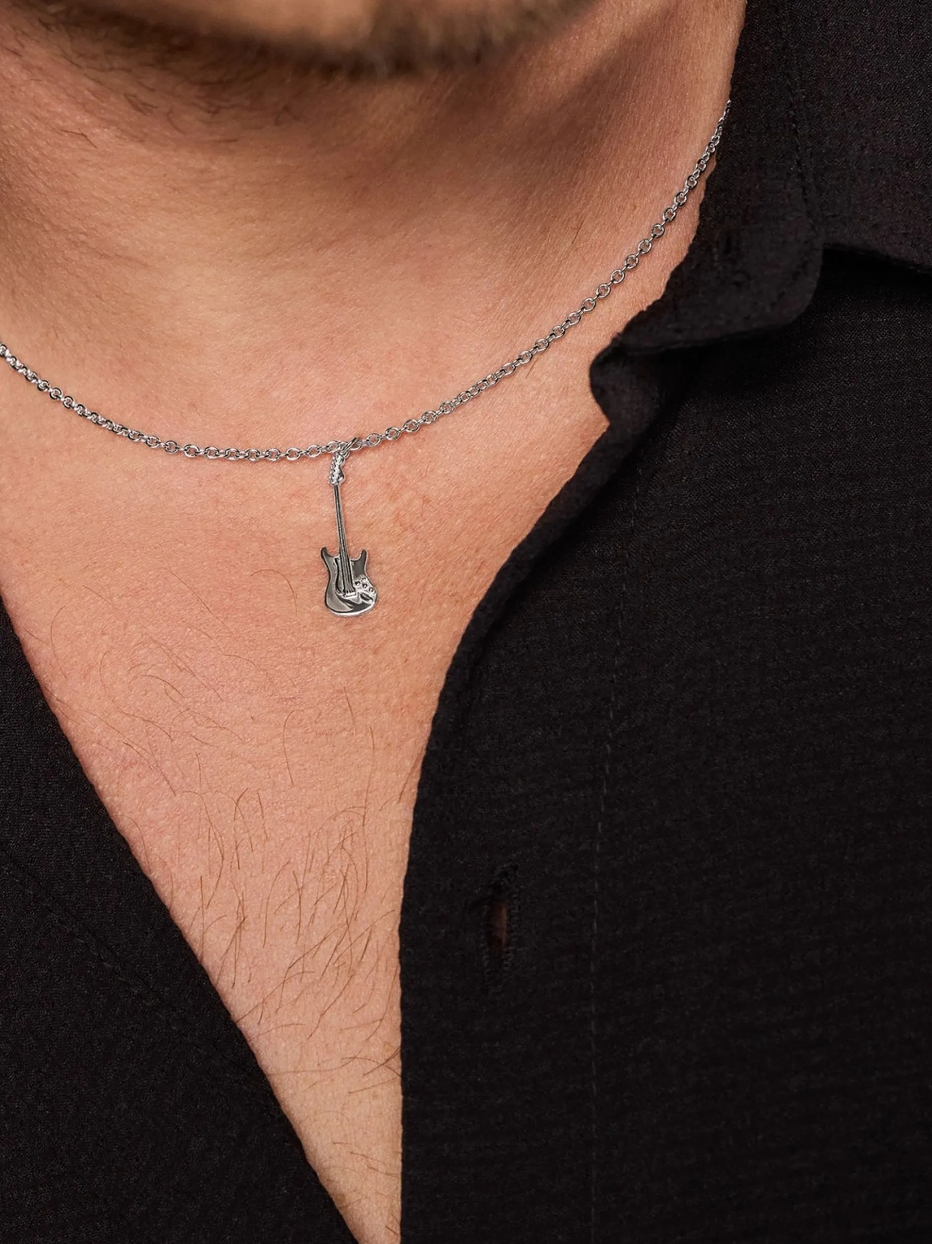 amor Unisex Kette mit Anhänger in silber