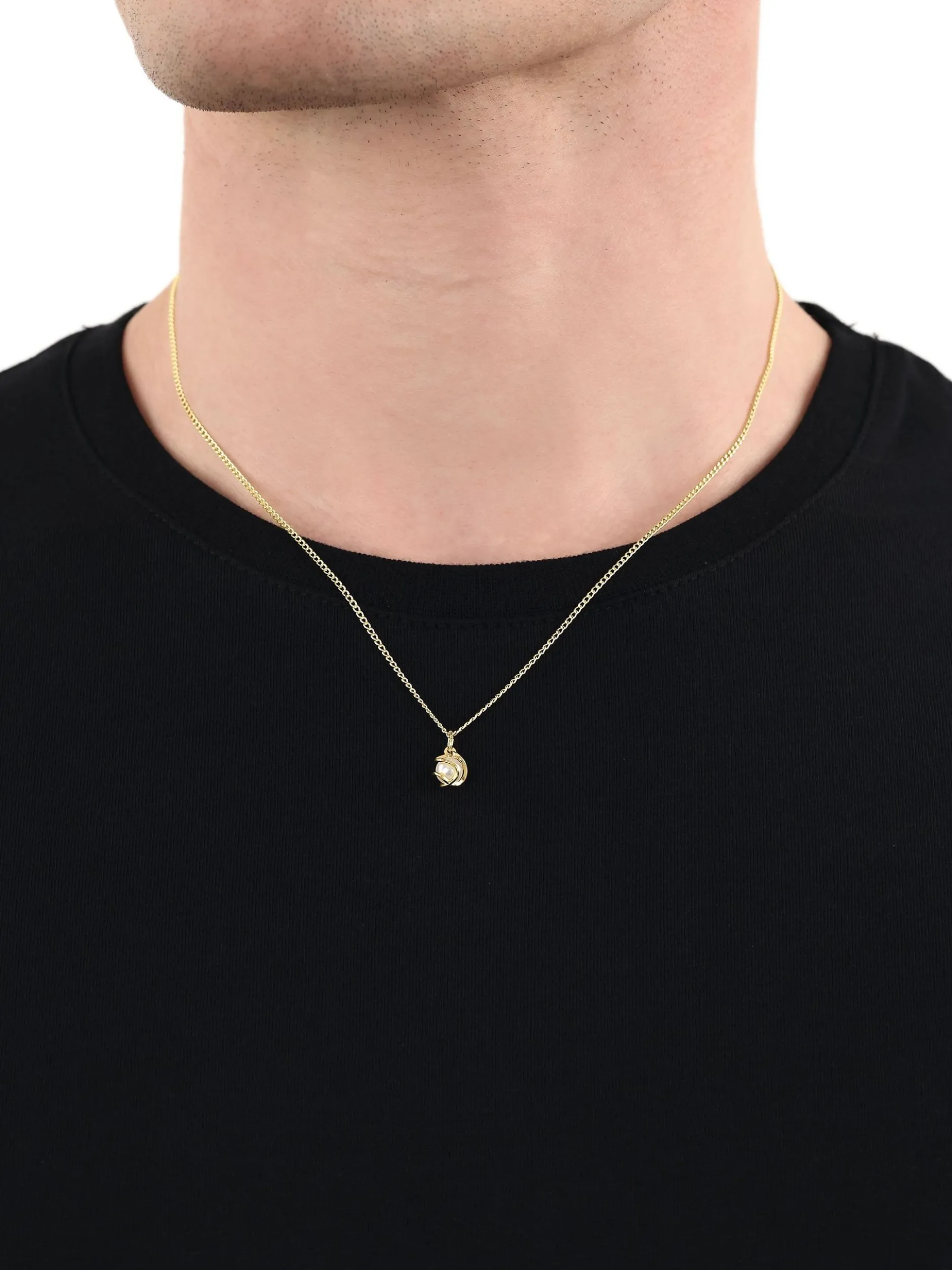 amor Unisex Motivanhänger in gold