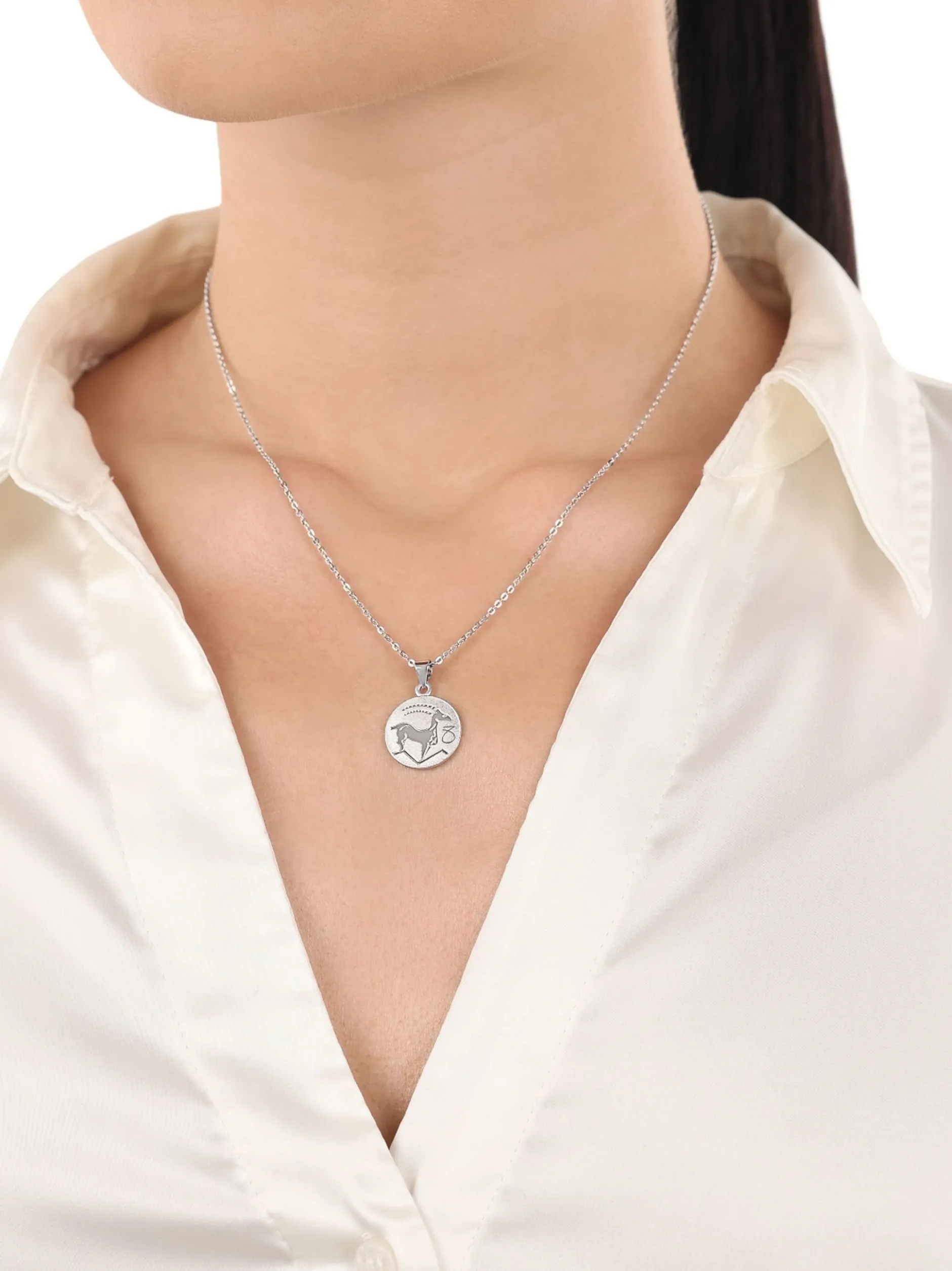 amor Unisex Motivanhänger in silber