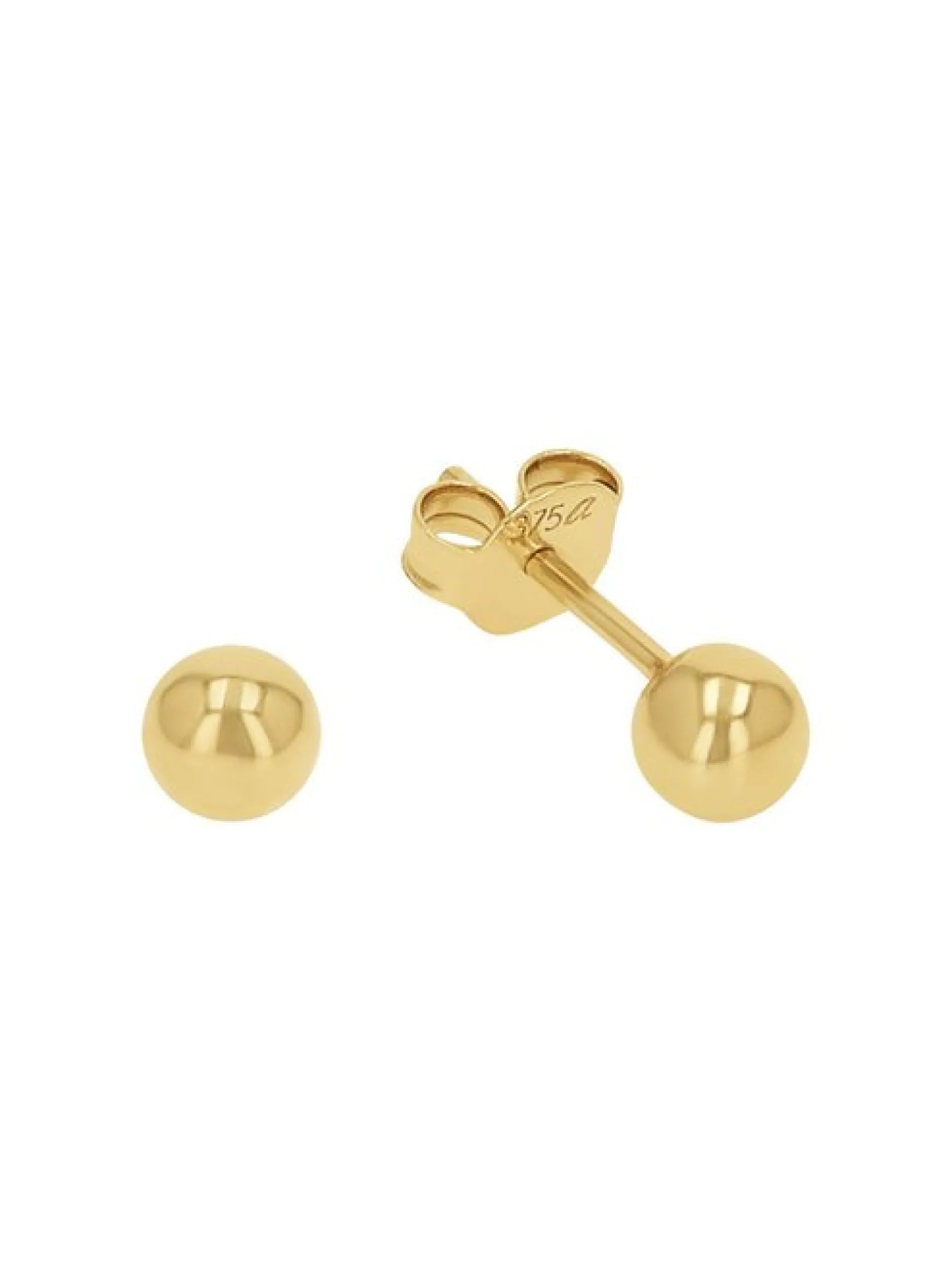 amor Unisex Ohrstecker in gold