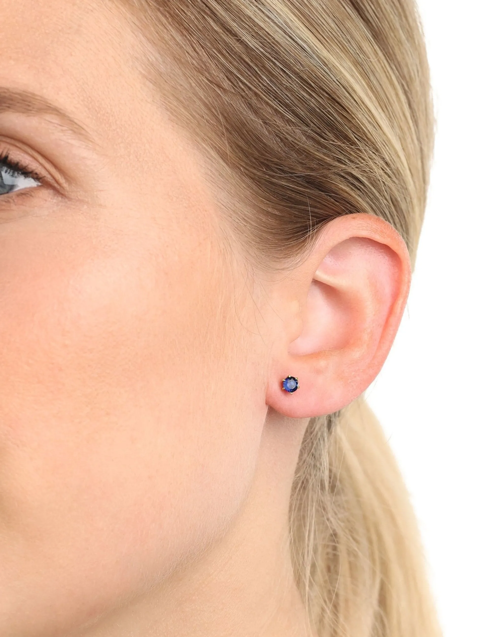 amor Unisex Ohrstecker in gold