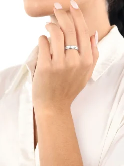 amor Unisex Ring in silber