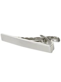Andrew James Herren Krawattenklammer in silber