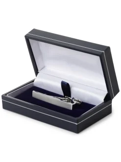 Andrew James Herren Krawattenklammer in silber