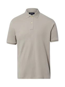 Andrew James Herren Poloshirt in hellgrau