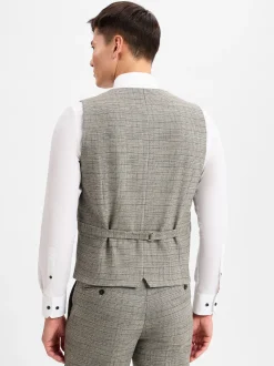 Andrew James New York Herren Baukasten-Weste - Alyn-William in grau