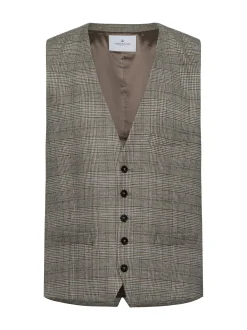 Andrew James New York Herren Baukasten-Weste - Alyn-William in grau