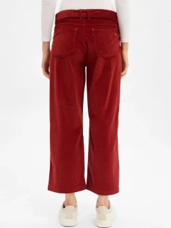 Angels Damen Cordhose - Linn Belt in terra