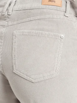 Angels Damen Cordhose - Linn in grau - Länge: verkürzt