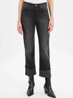 Angels Damen Jeans - Lara in anthrazit - Länge: verkürzt