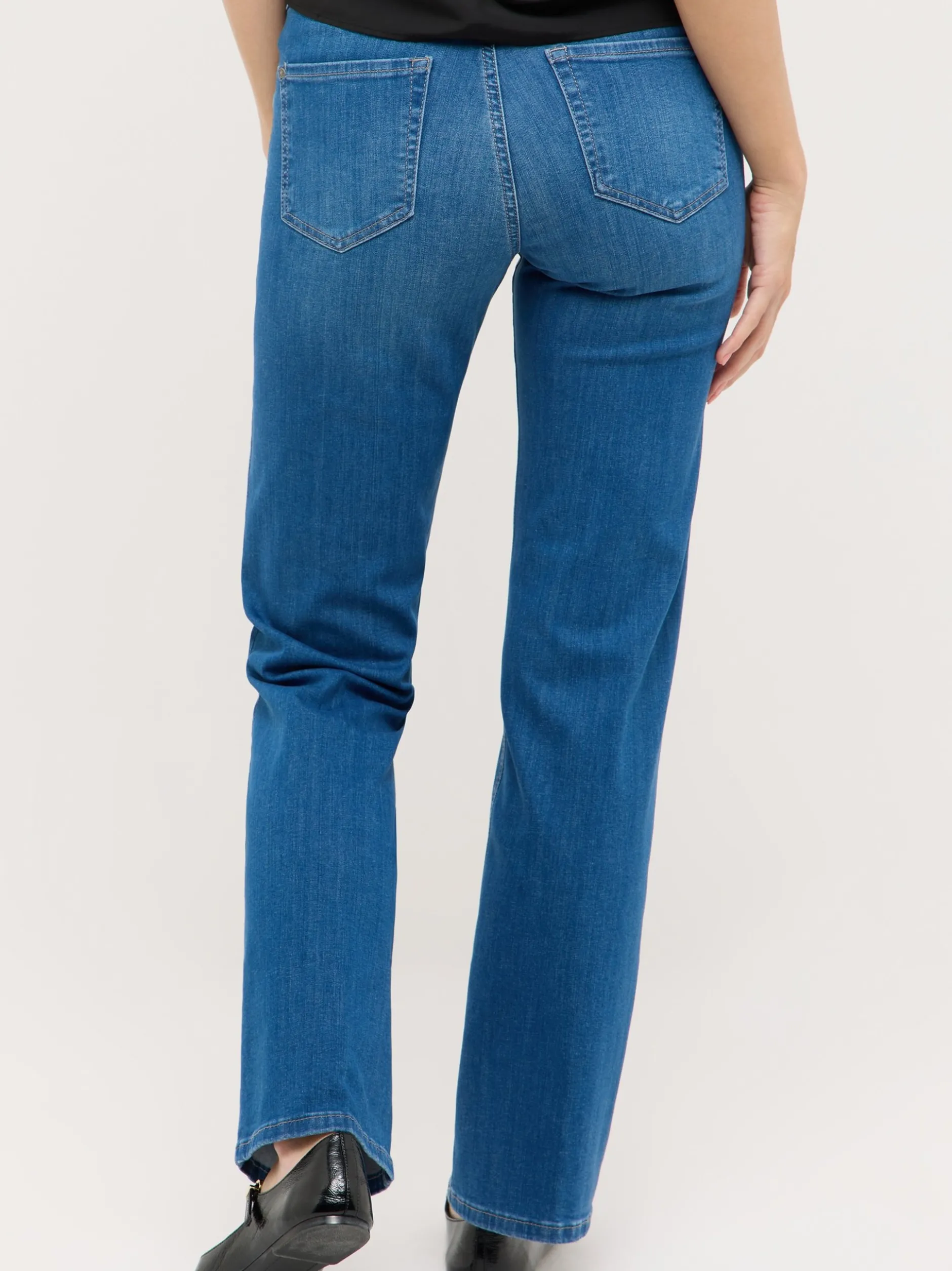 Angels Damen Jeans - Lara in medium stone - Länge: lang