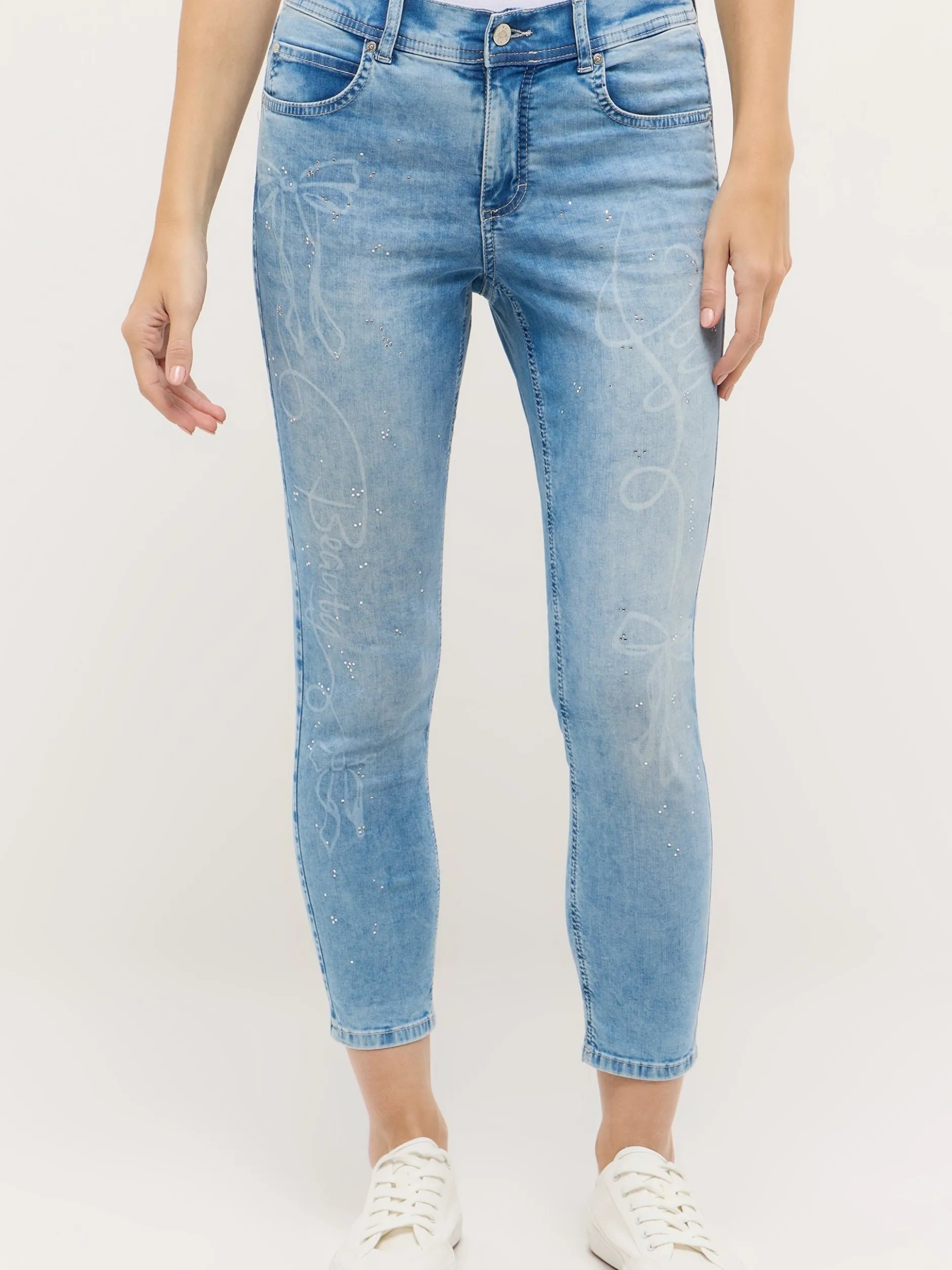 Angels Damen Jeans - Ornella Beauty in bleached