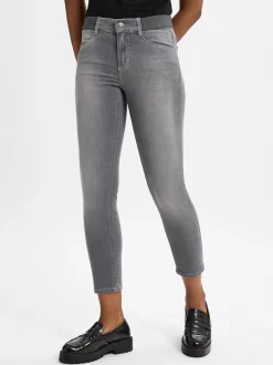 Angels Damen Jeans - Ornella Sporty in hellgrau