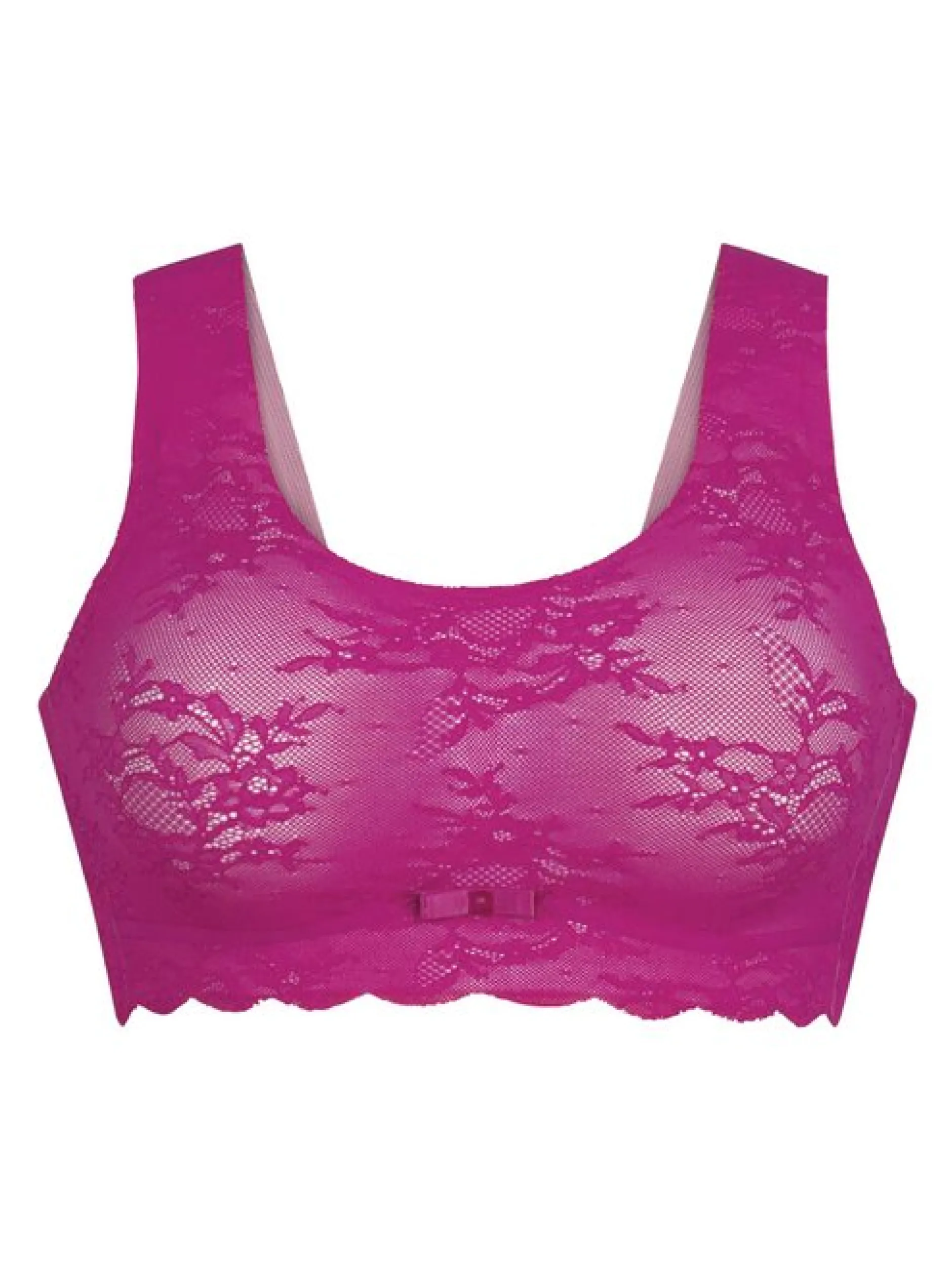 Anita Damen Bustier - Essential Lace in fuchsia